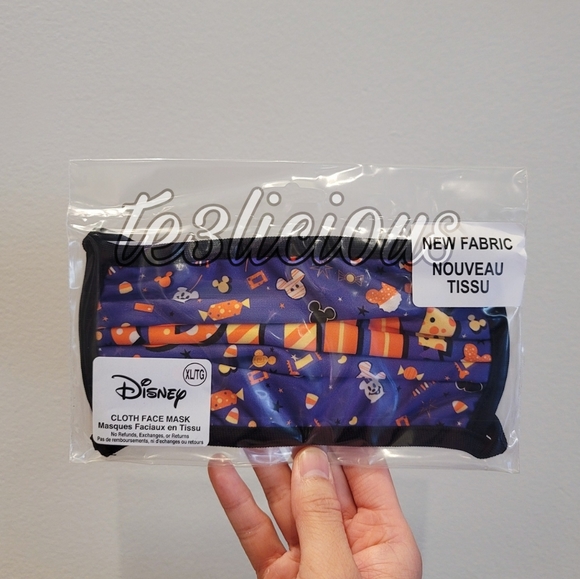 DISNEY PARKS HALLOWEEN BOOO FACE MASKS - Picture 2 of 3